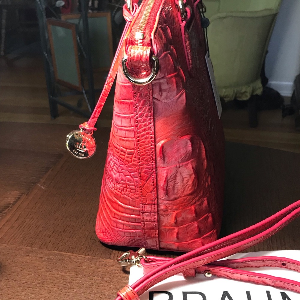 Brahmin Medium Duxbury in Punchy Coral NWT - Picture 7 of 9
